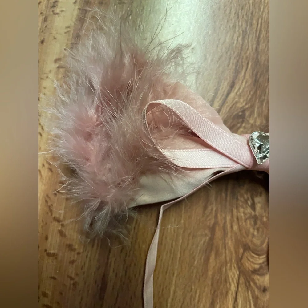 Oversized White Feather Bow French Barrette Hair Clip